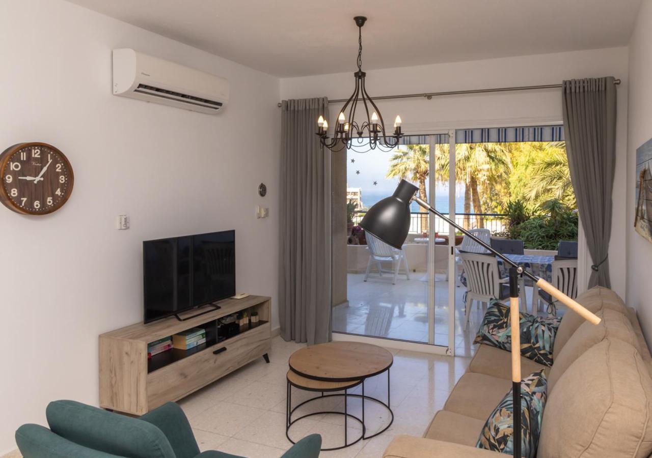 105 Kings Palace - Fabulous 2 Bed, 2 Bath, Large Patio With Garden - Sea Views Paphos Eksteriør billede